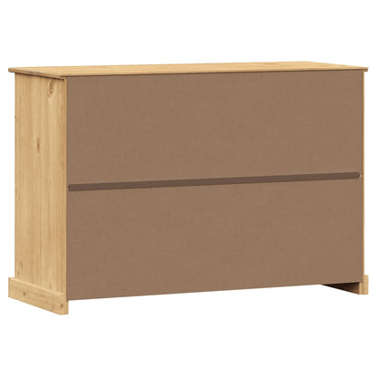 Sideboard with Drawers VIGO 113x40x75 cm Solid Wood Pine