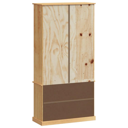 Bookcase VIGO 85x35x170 cm Solid Wood Pine