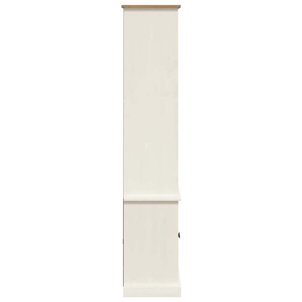Bookcase "VIGO" White 85x35x170 cm Solid Wood Pine
