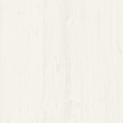 Bookcase "VIGO" White 85x35x170 cm Solid Wood Pine