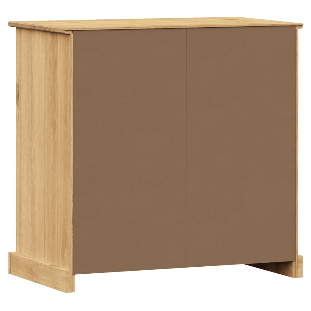 Sideboard with Drawers VIGO 78x40x75 cm Solid Wood Pine