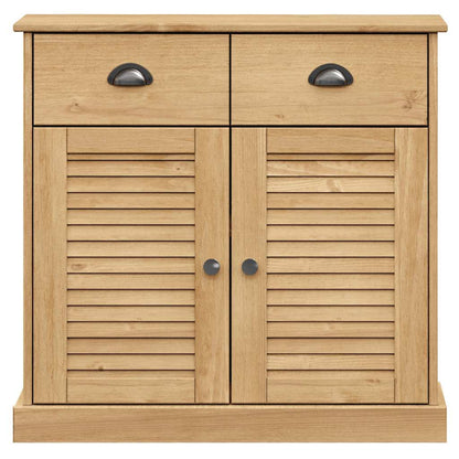 Sideboard with Drawers VIGO 78x40x75 cm Solid Wood Pine