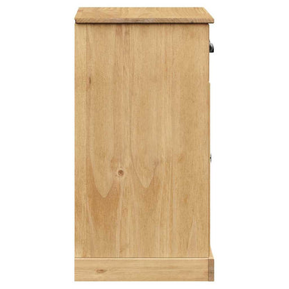 Sideboard with Drawers VIGO 78x40x75 cm Solid Wood Pine