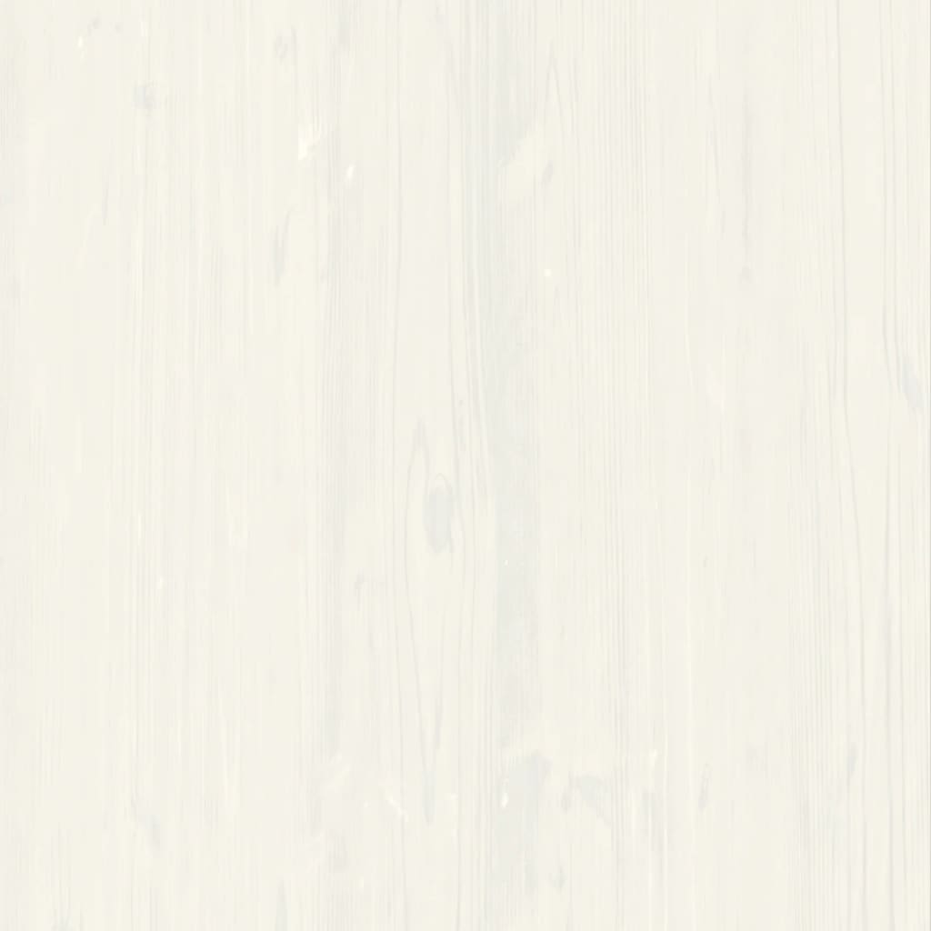 Sideboard | White | Solid Pine Wood | Compact | Sideboard | Rectangular