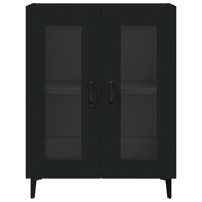 Sideboard Black 69.5x34x90 cm Engineered Wood