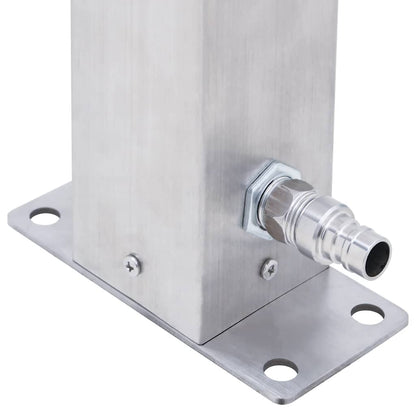 Water Column | Silver | Stainless steel, Polypropylene | Large | Durable