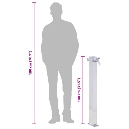 Water Column | Stainless steel | Large |  Durable  | Garden Water Column