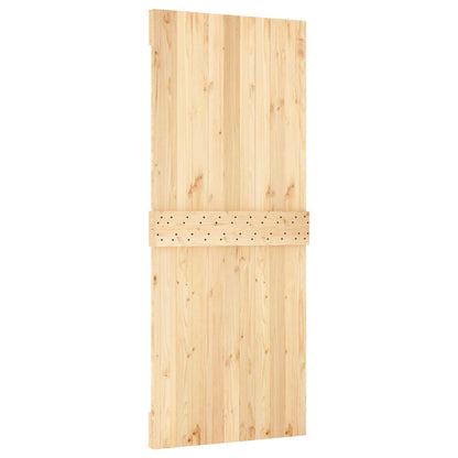 Door NARVIK Natural 85 x 210 cm Solid Pine Wood