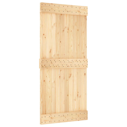 Door NARVIK Natural 95 x 210 cm Solid Pine Wood