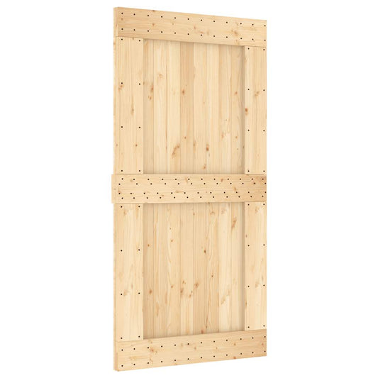 Door NARVIK 100x210 cm Solid Wood Pine