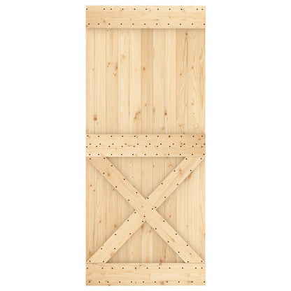 Door NARVIK 90x210 cm Solid Wood Pine