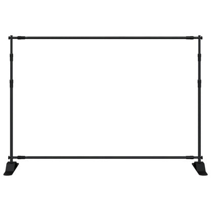 Backdrop Stands 2 pcs Black 305x243 cm Steel