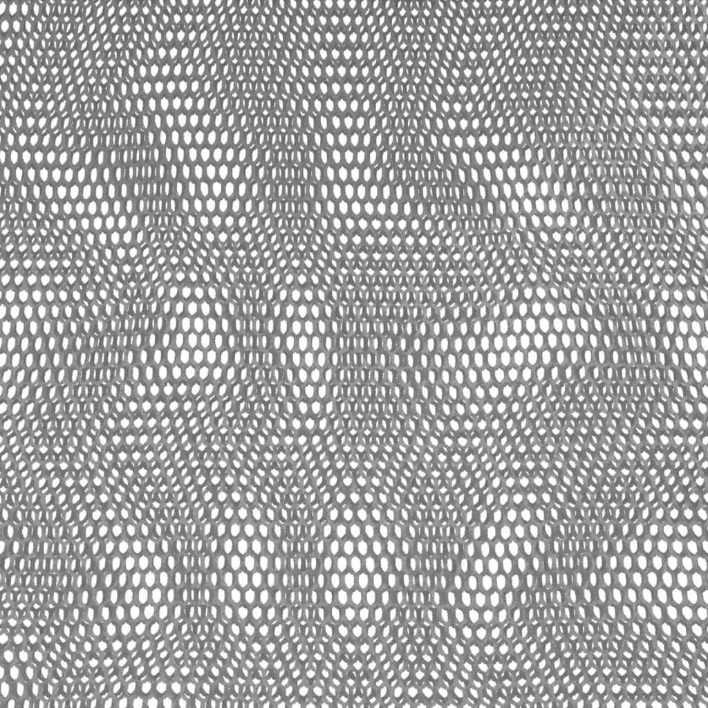Office Chair Grey Mesh Fabric and Faux Leather