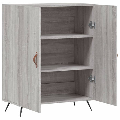 Sideboard Grey Sonoma 69.5x34x90 cm Engineered Wood