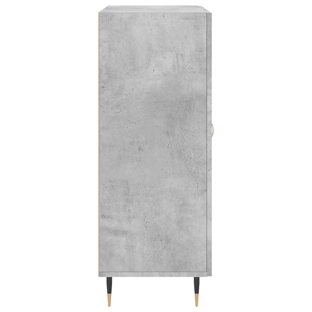 Sideboard Concrete Grey 69.5x34x90 cm Engineered Wood