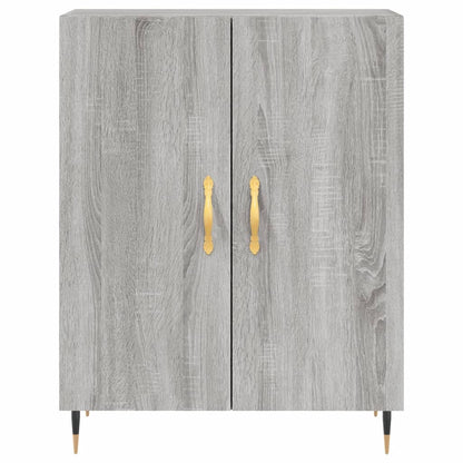 Sideboard Grey Sonoma 69.5x34x90 cm Engineered Wood
