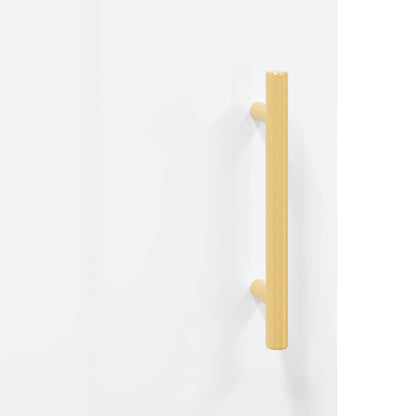 Sideboard High Gloss White 69,5x34x90 cm Engineered Wood