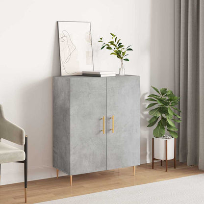 Sideboard Concrete Grey 69.5x34x90 cm Engineered Wood