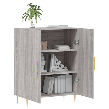 Sideboard Grey Sonoma 69,5x34x90 cm Engineered Wood