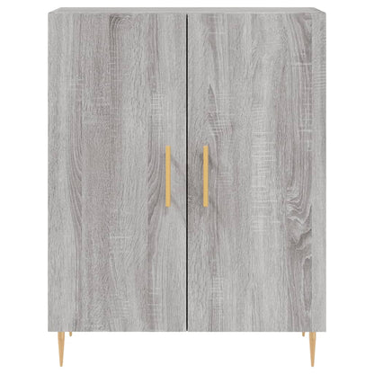 Sideboard Grey Sonoma 69,5x34x90 cm Engineered Wood