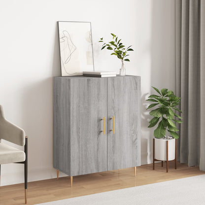 Sideboard Grey Sonoma 69,5x34x90 cm Engineered Wood