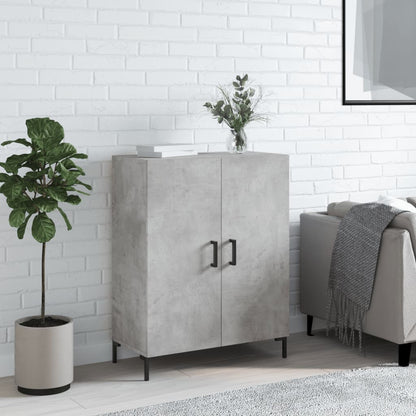 Sideboard Concrete Grey 69.5x34x90 cm Engineered Wood
