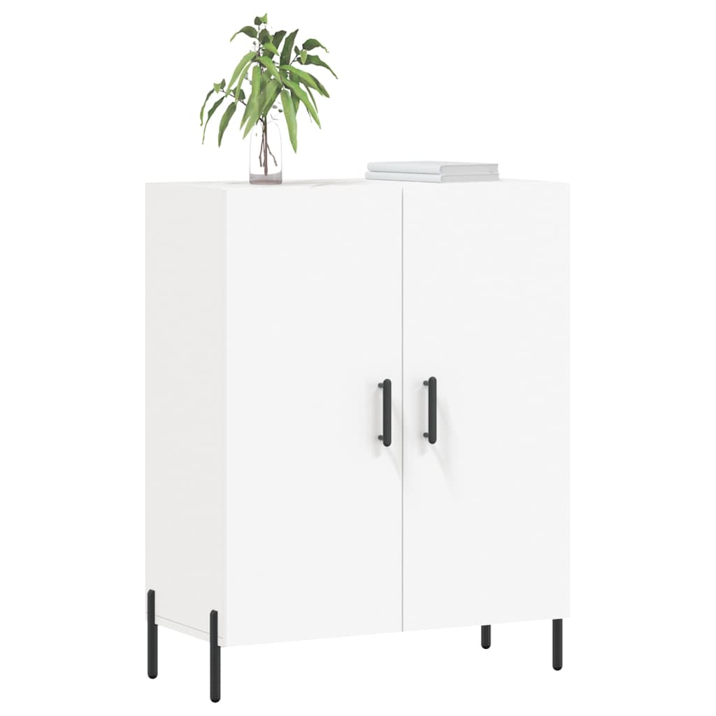 Sideboard White 69.5x34x90 cm Engineered Wood
