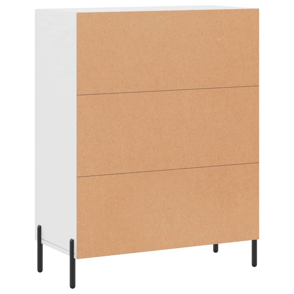 Sideboard White 69.5x34x90 cm Engineered Wood