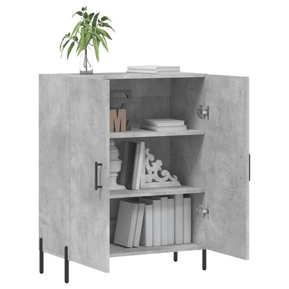 Sideboard Concrete Grey 69,5x34x90 cm Engineered Wood