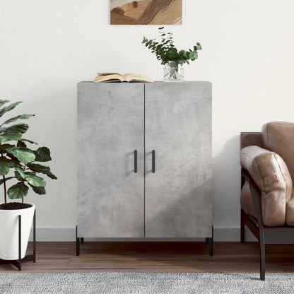 Sideboard Concrete Grey 69,5x34x90 cm Engineered Wood