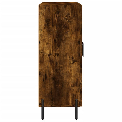 Sideboard Smoked Oak 69,5x34x90 cm Engineered Wood