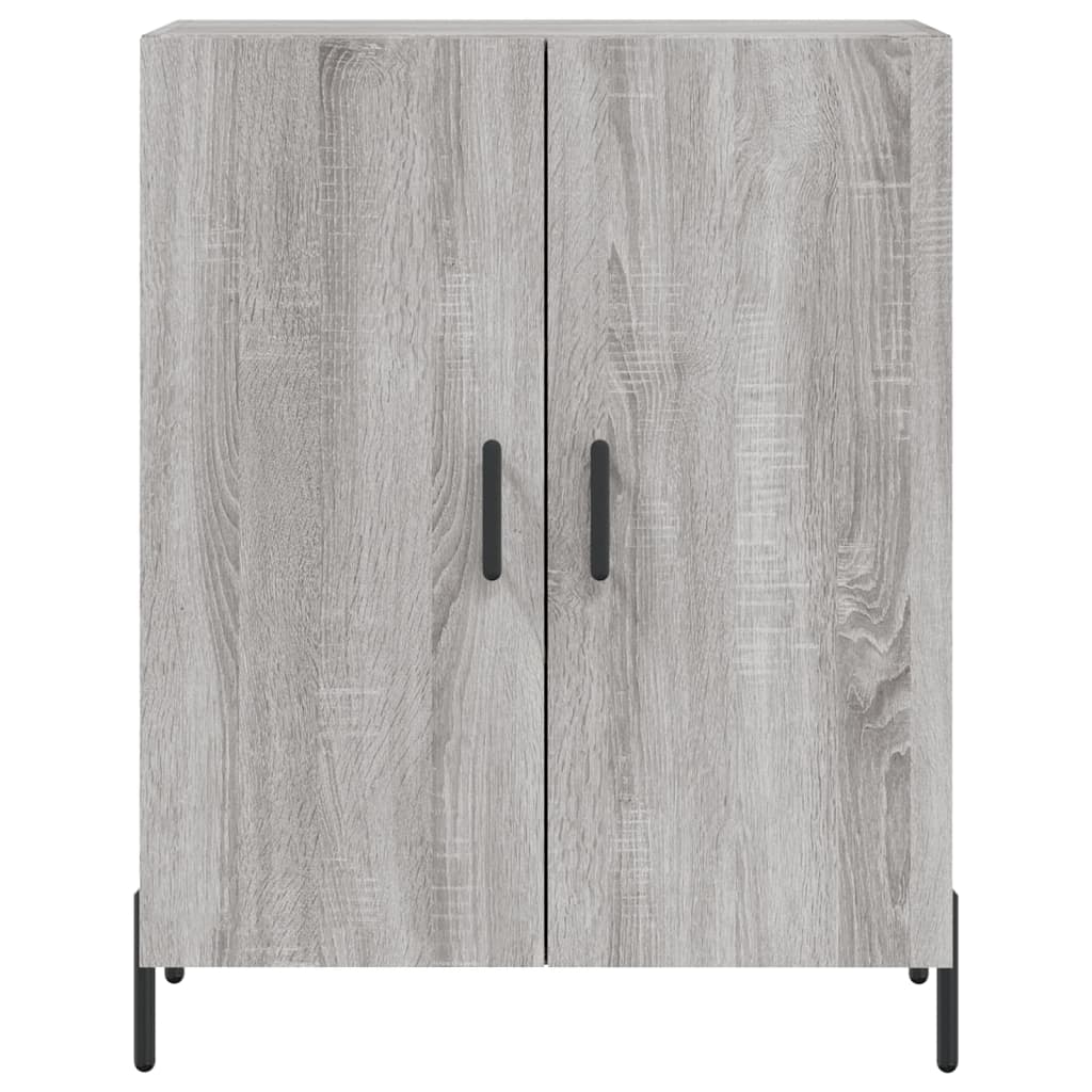 Sideboard Grey Sonoma 69,5x34x90 cm Engineered Wood
