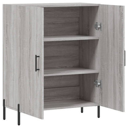 Sideboard Grey Sonoma 69.5x34x90 cm Engineered Wood