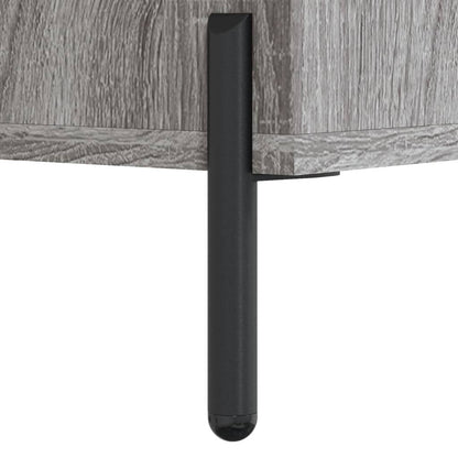 Sideboard Grey Sonoma 69,5x34x90 cm Engineered Wood