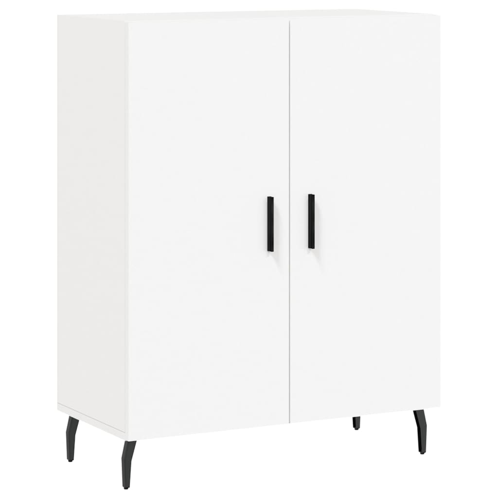 Sideboard White 69.5x34x90 cm Engineered Wood
