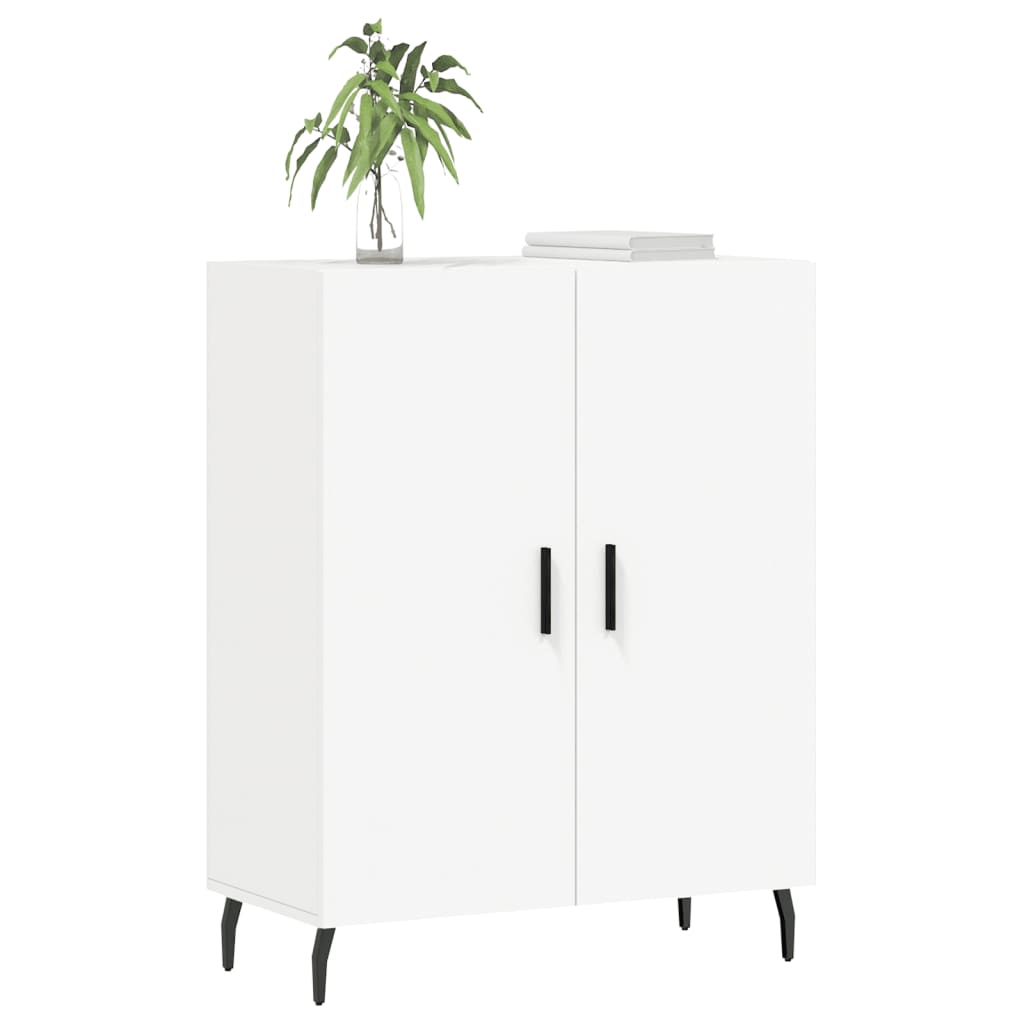 Sideboard White 69.5x34x90 cm Engineered Wood