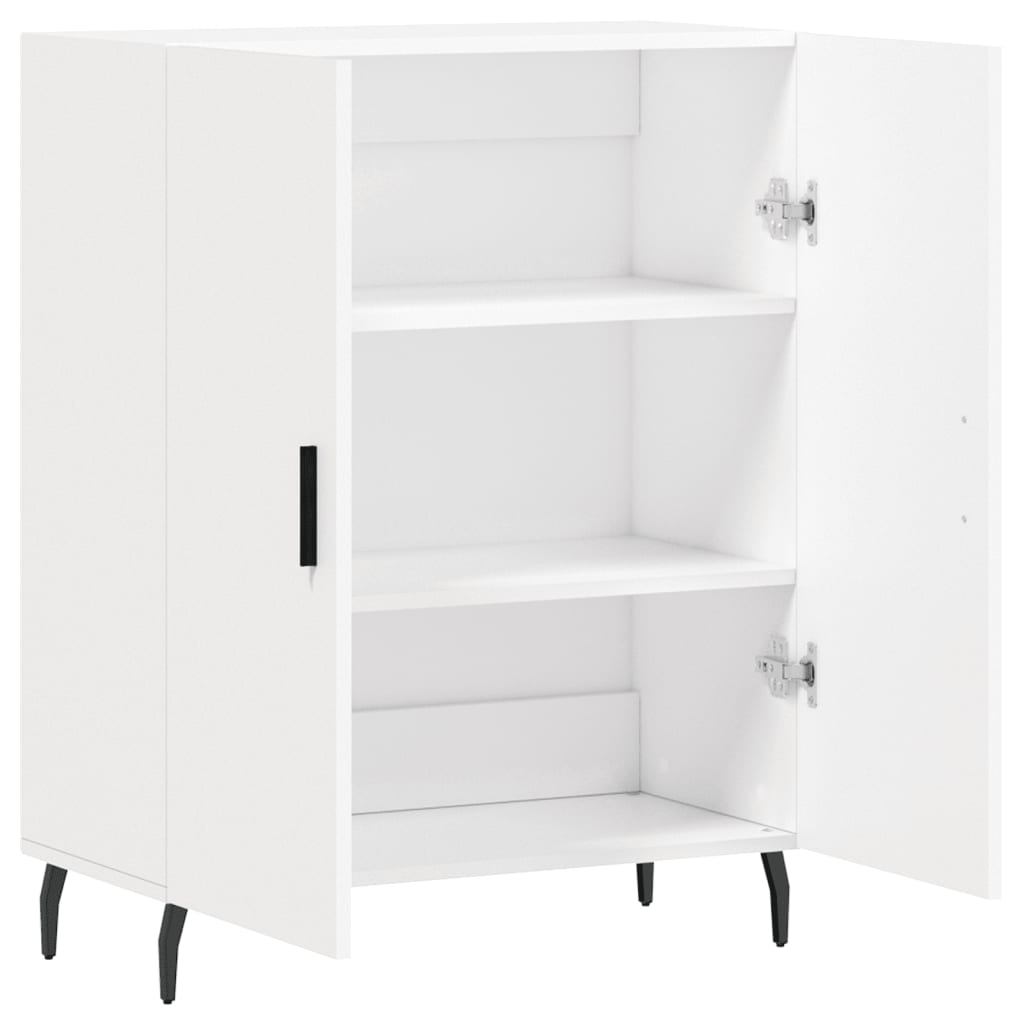 Sideboard White 69.5x34x90 cm Engineered Wood