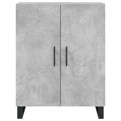Sideboard Concrete Grey 69.5x34x90 cm Engineered Wood