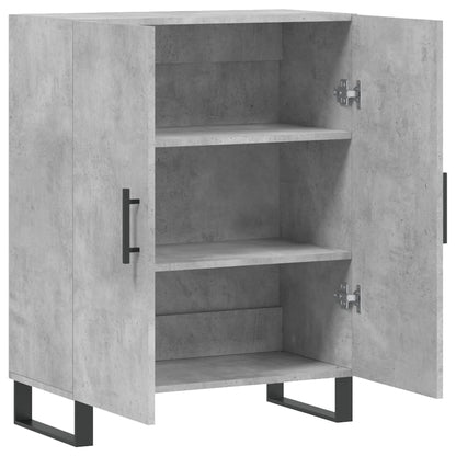 Sideboard Concrete Grey 69.5x34x90 cm Engineered Wood