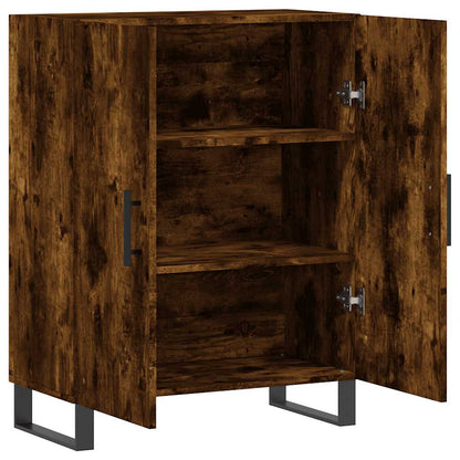 Sideboard Smoked Oak 69.5x34x90 cm Engineered Wood