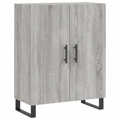 Sideboard Grey Sonoma 69,5x34x90 cm Engineered Wood