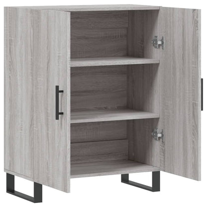 Sideboard Grey Sonoma 69.5x34x90 cm Engineered Wood