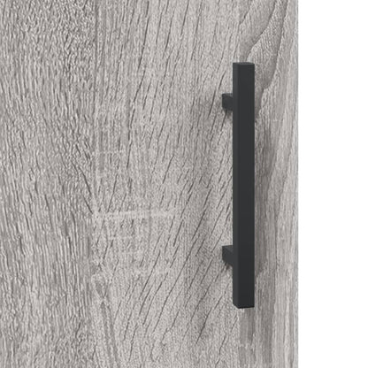 Sideboard Grey Sonoma 69,5x34x90 cm Engineered Wood