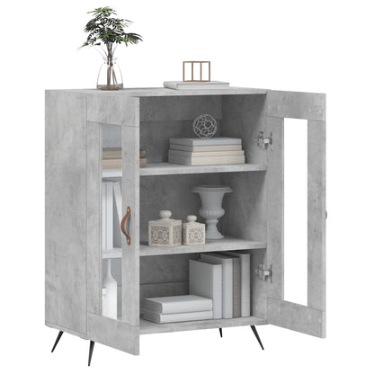 Sideboard Concrete Grey 69,5x34x90 cm Engineered Wood