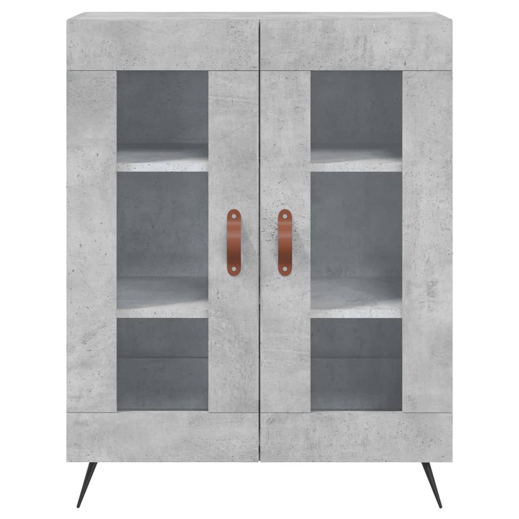 Sideboard Concrete Grey 69,5x34x90 cm Engineered Wood