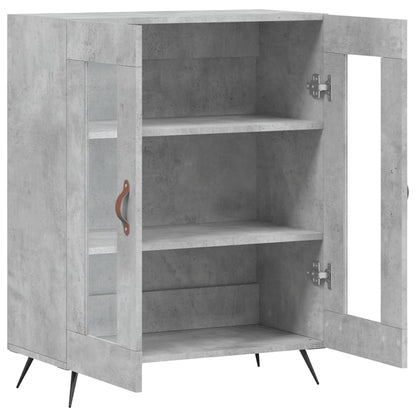 Sideboard Concrete Grey 69.5x34x90 cm Engineered Wood
