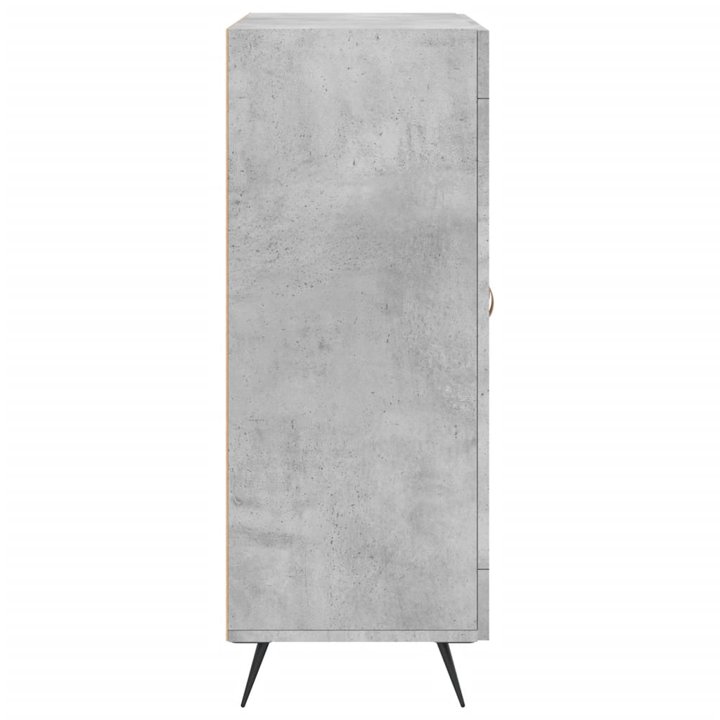 Sideboard Concrete Grey 69,5x34x90 cm Engineered Wood