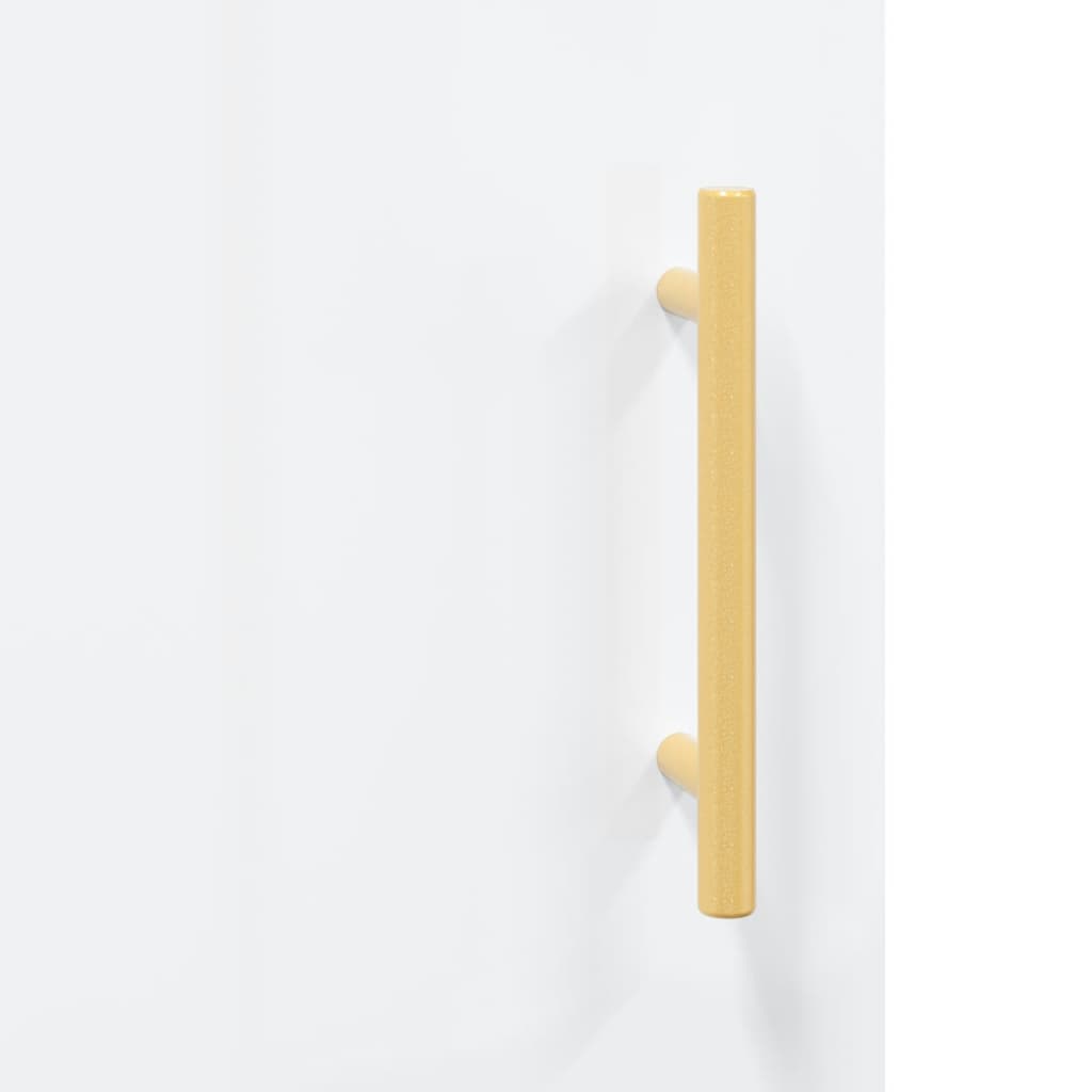 Sideboard High Gloss White 69.5x34x90 cm Engineered Wood