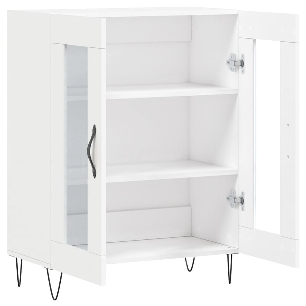 Sideboard White 69,5x34x90 cm Engineered Wood