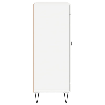 Sideboard White 69,5x34x90 cm Engineered Wood